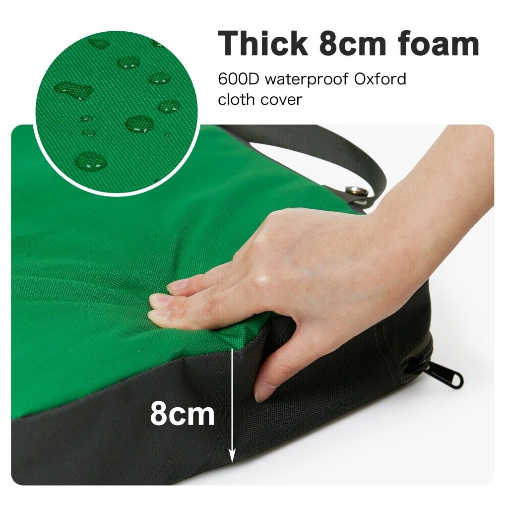 Premium Kneeling Pad Green/Grey Large Comfort Knee Mat 5