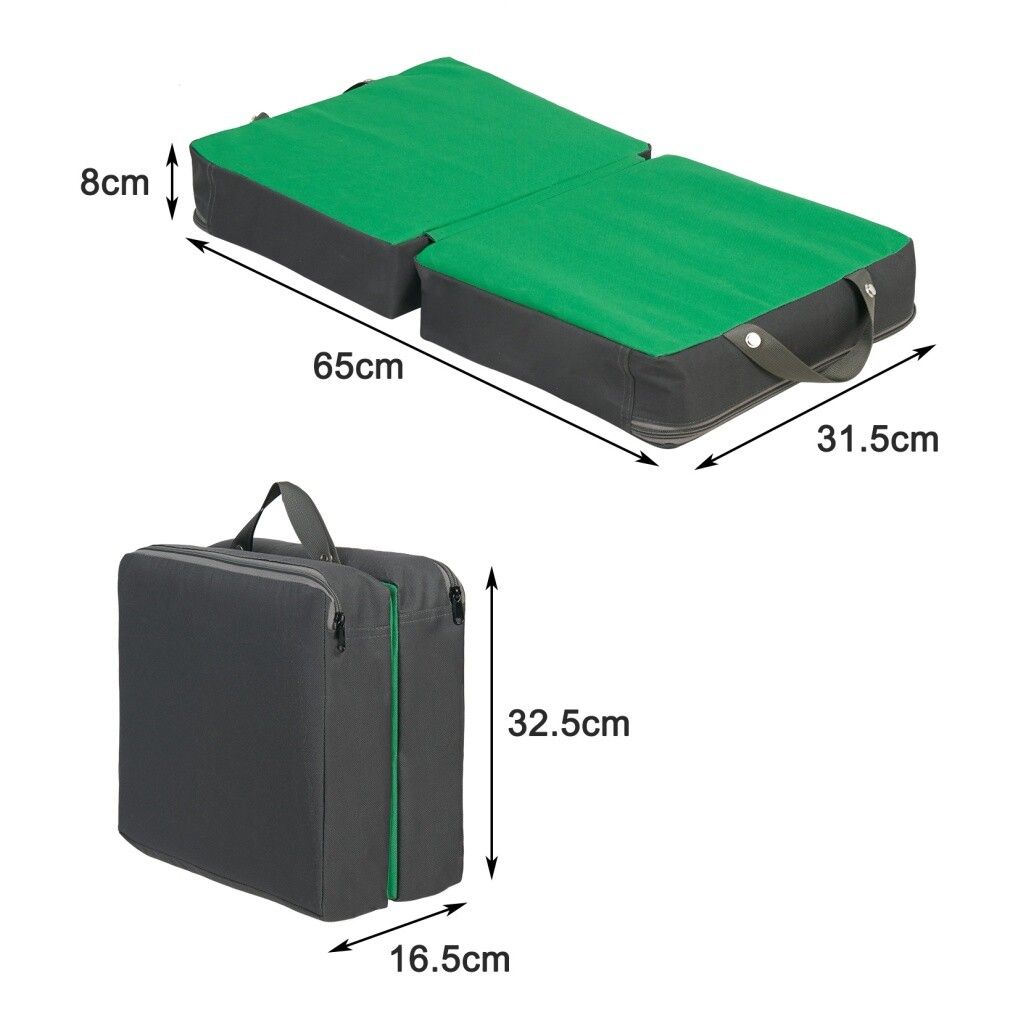 Premium Kneeling Pad Green/Grey Large Comfort Knee Mat 10