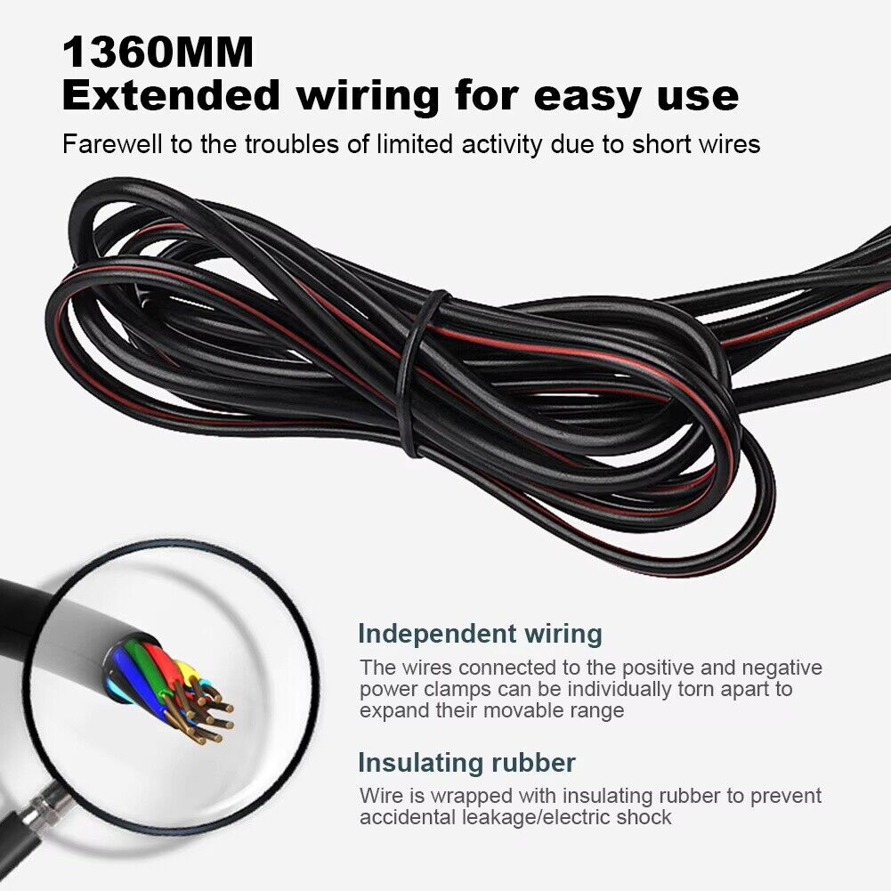 Universal 12V Ignition Timing Light Strobe Lamp 1.36m Cable 4