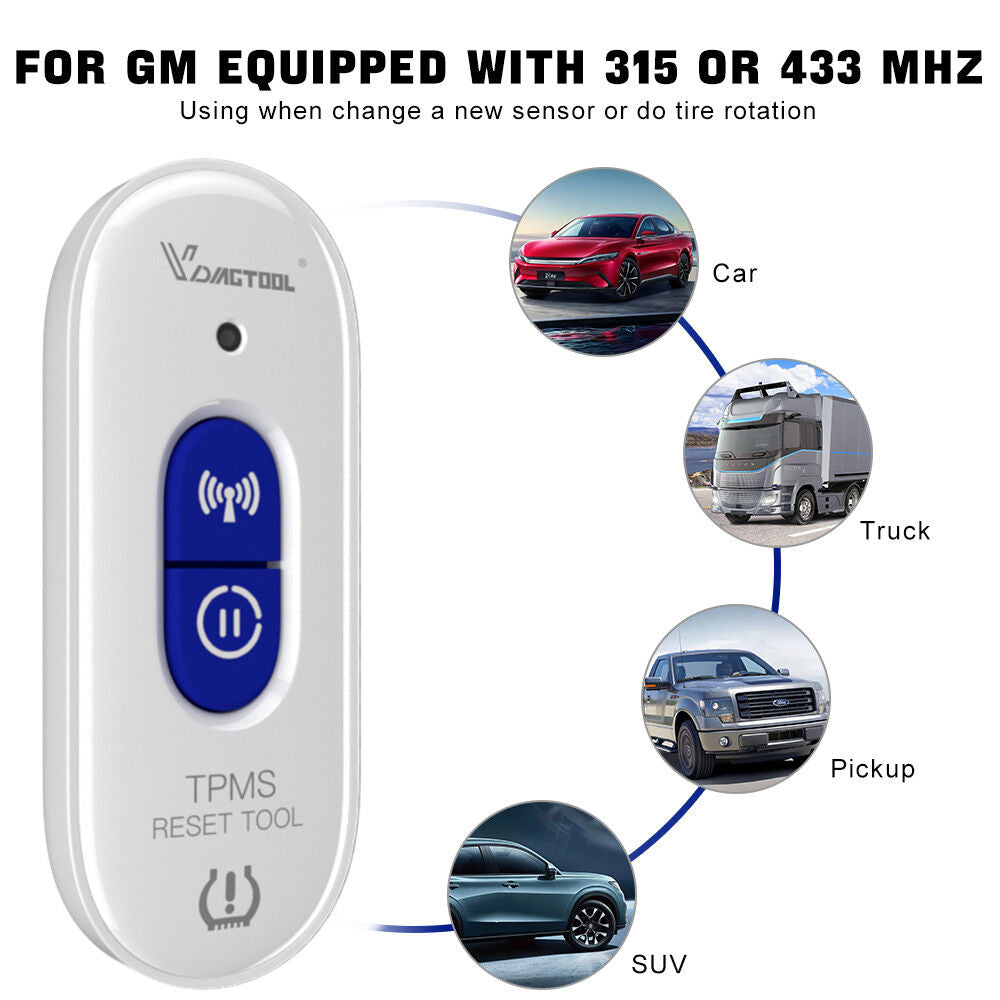TP508 TPMS Relearn Tool for GM Tire Pressure Reset 3
