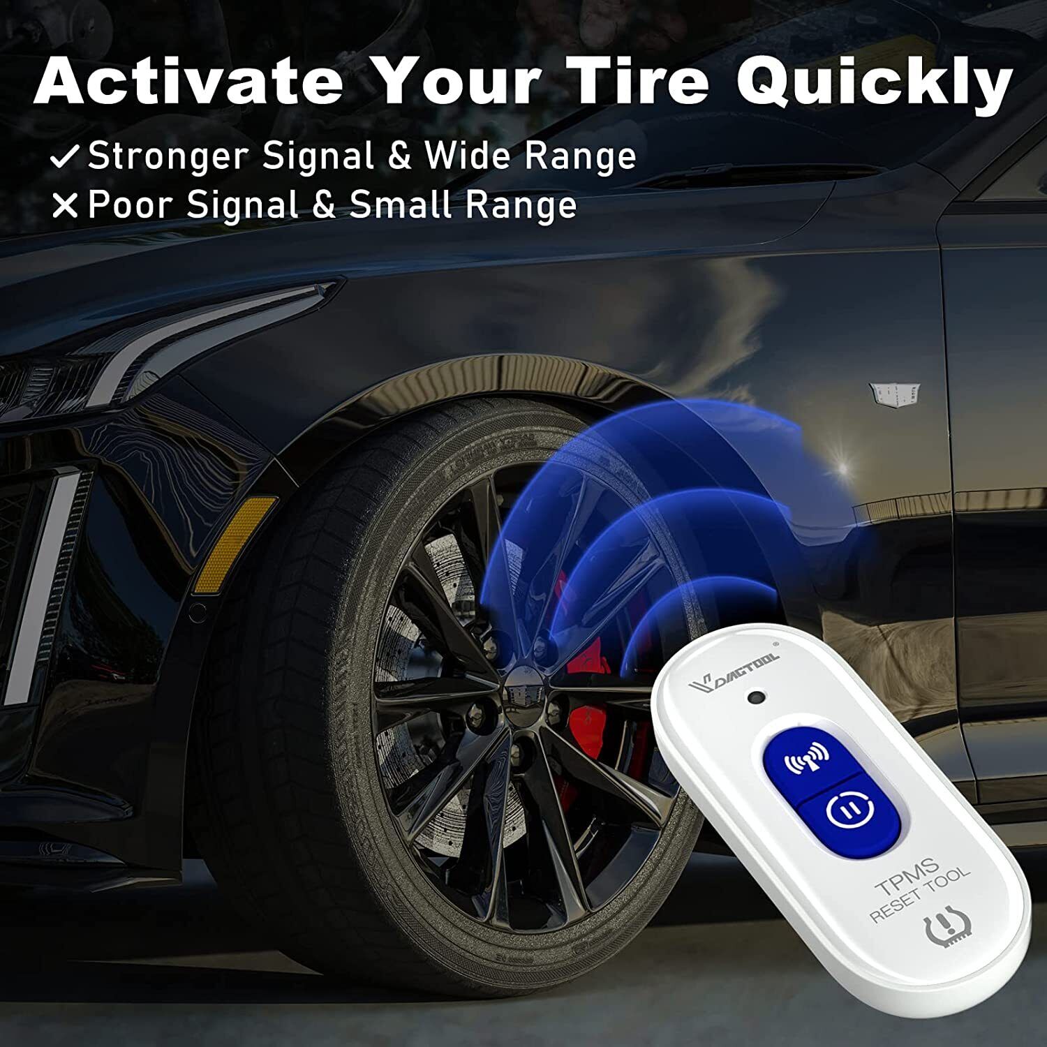 TP508 TPMS Relearn Tool for GM Tire Pressure Reset 5
