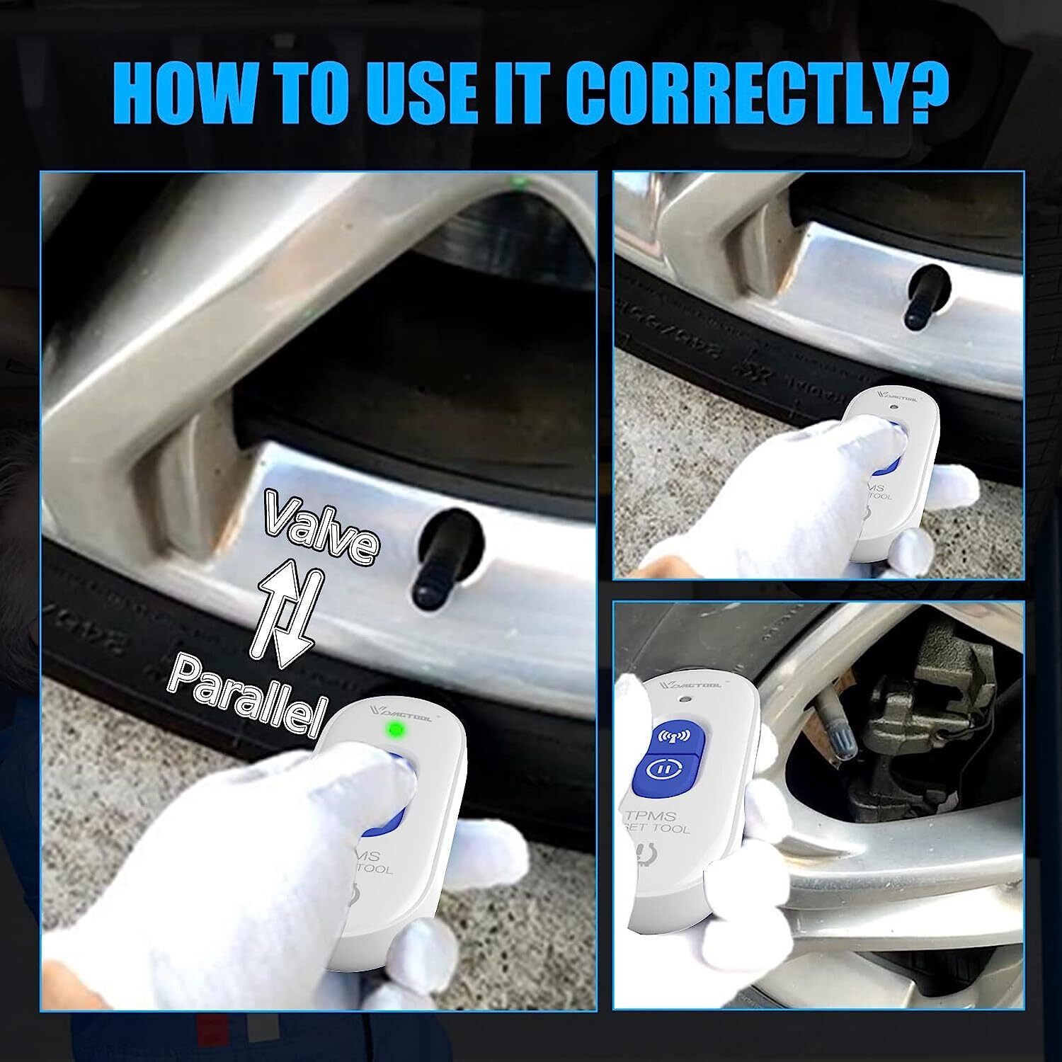 TP508 TPMS Relearn Tool for GM Tire Pressure Reset 8