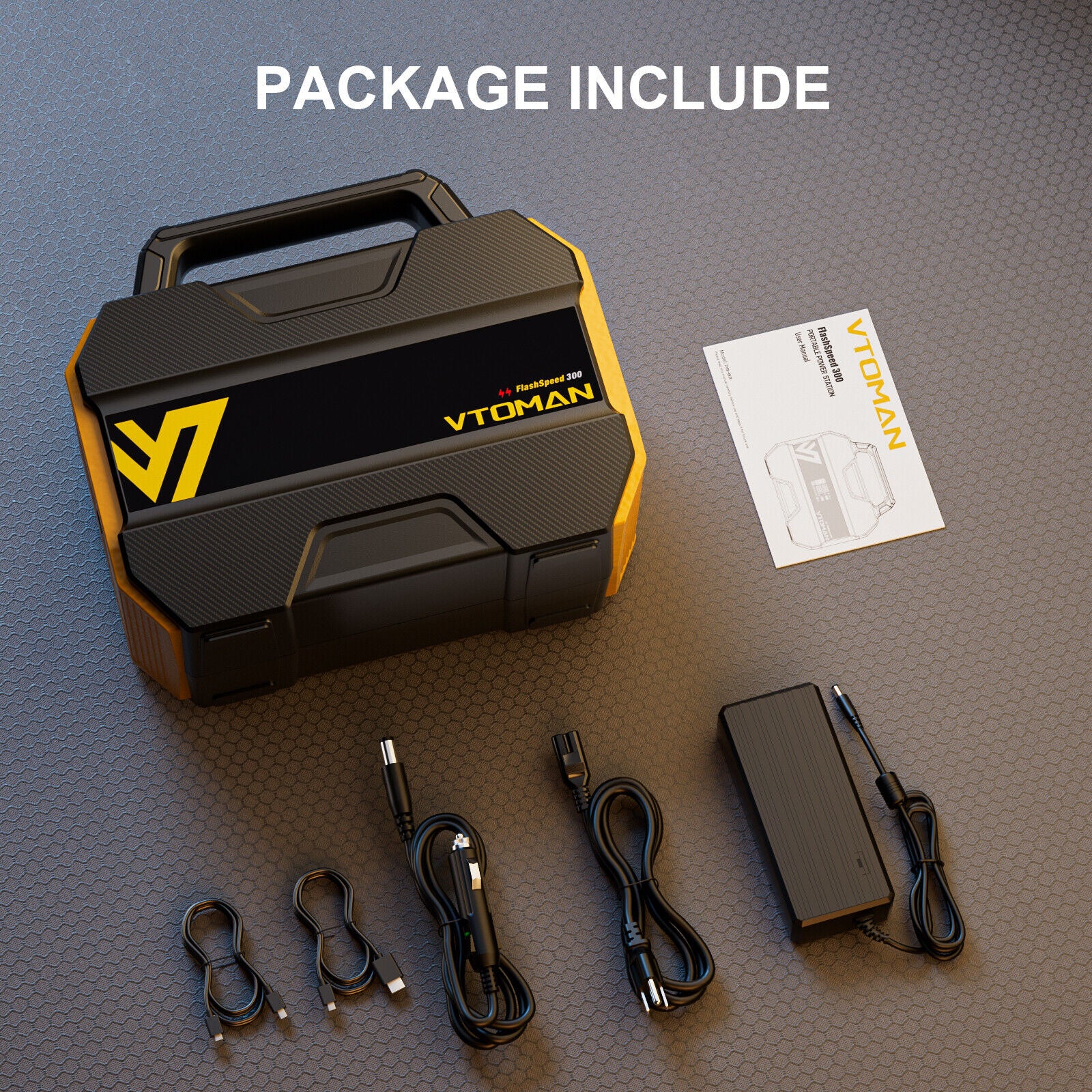 FlashSpeed 300 Solar Power Station 600W AC/DC for Camping AU 10