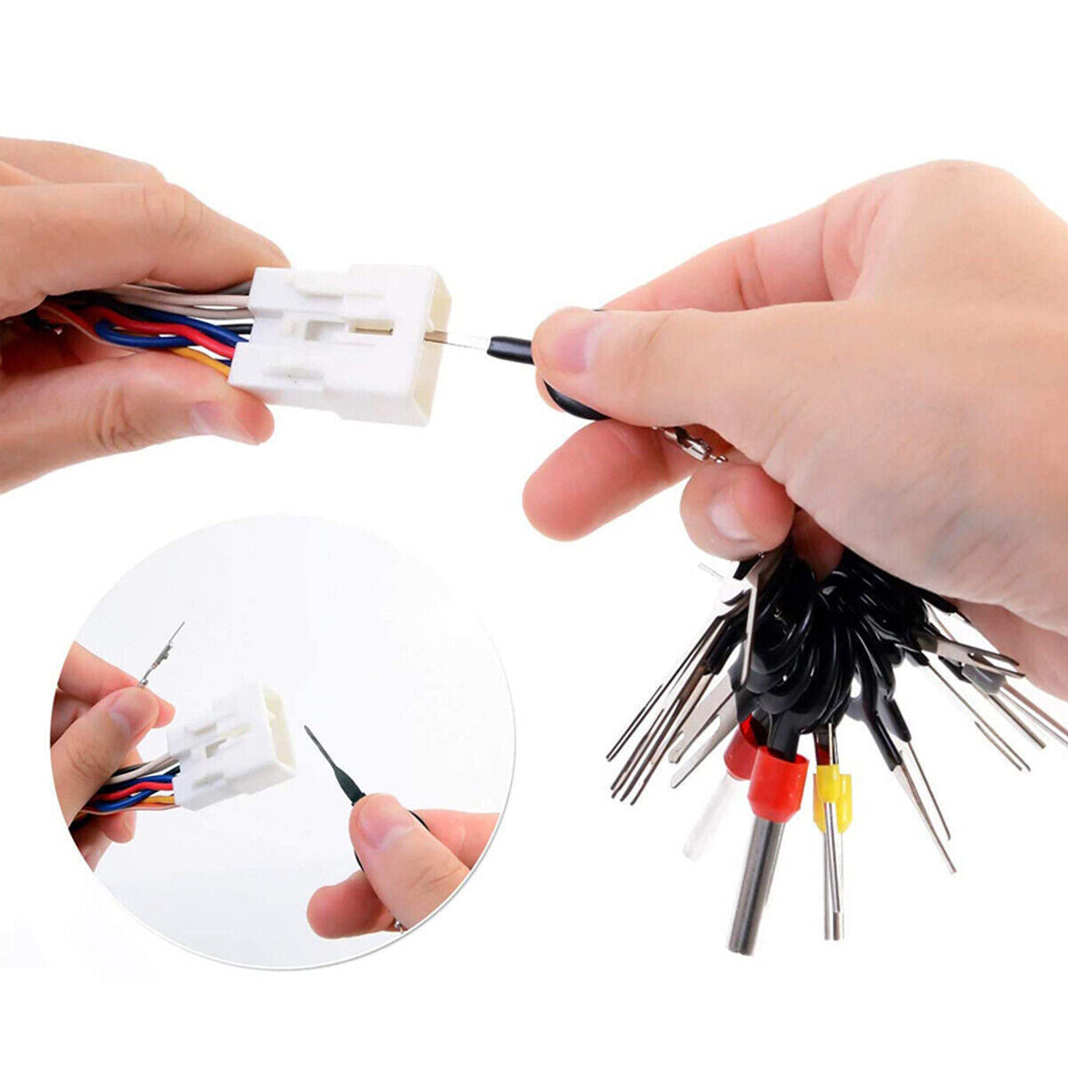 65pcs Car Trim Removal Tool Set Pry Bar Dash Kit 10