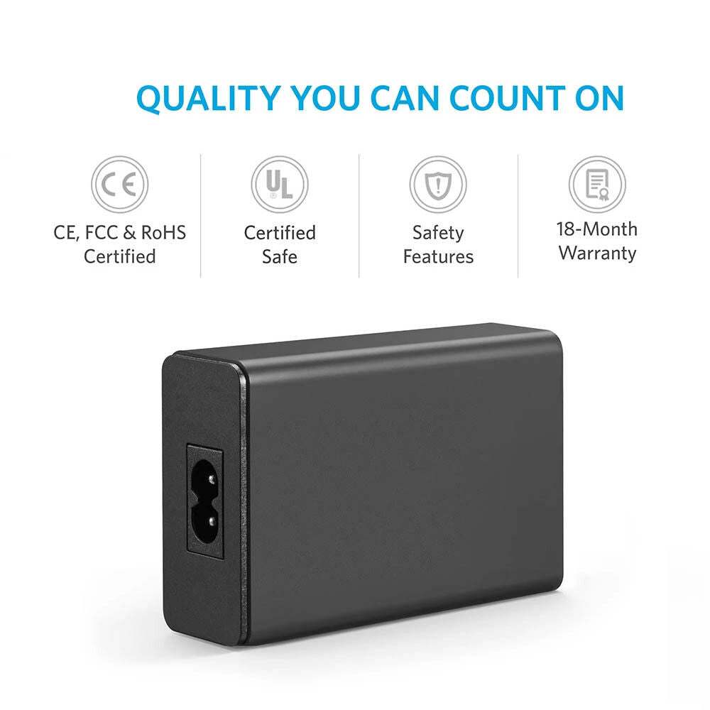 40W 5-Port USB Wall Charger Fast AC Adapter Multi Travel 4
