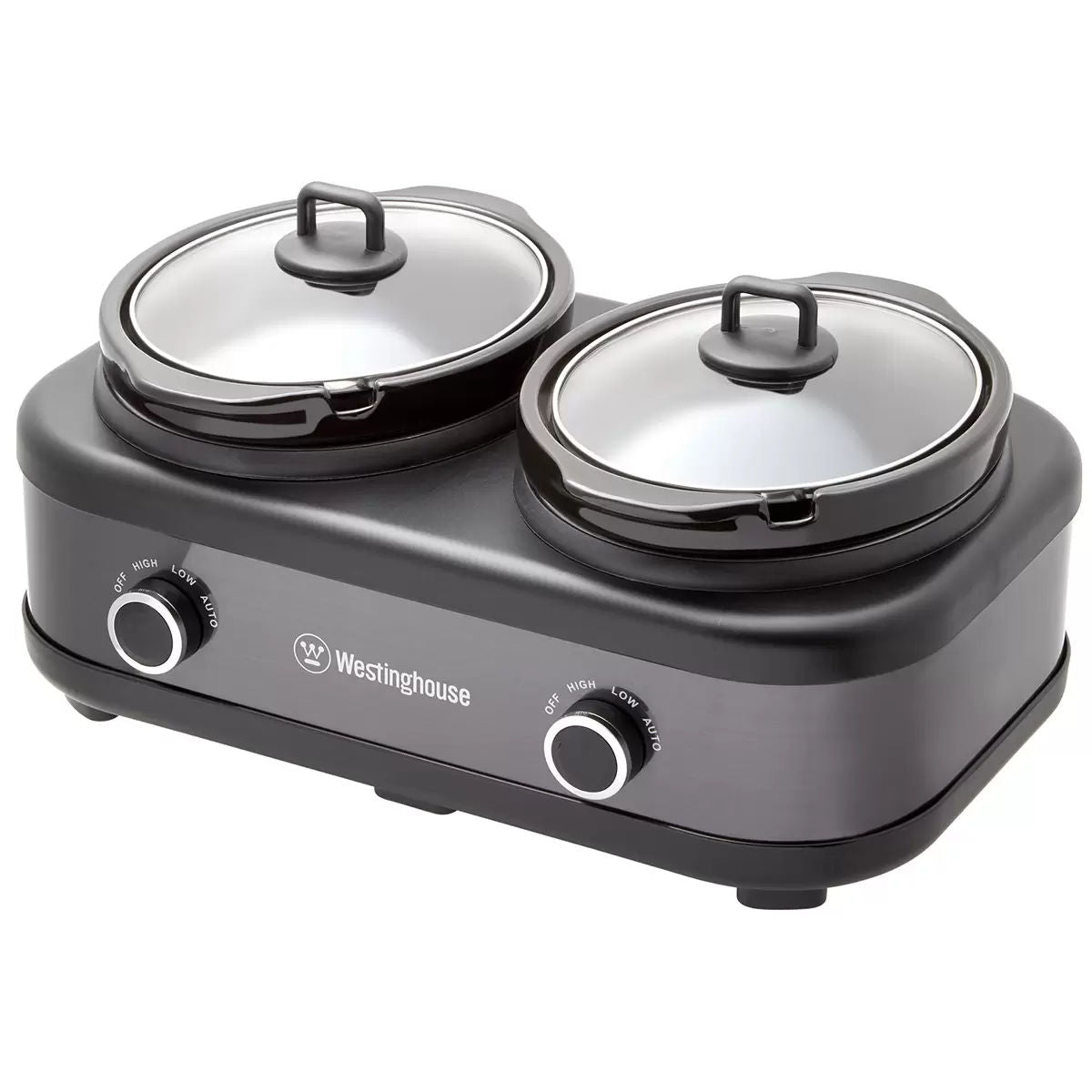 Westinghouse Slow Cooker With Auto Function 2 x 2.5L 3
