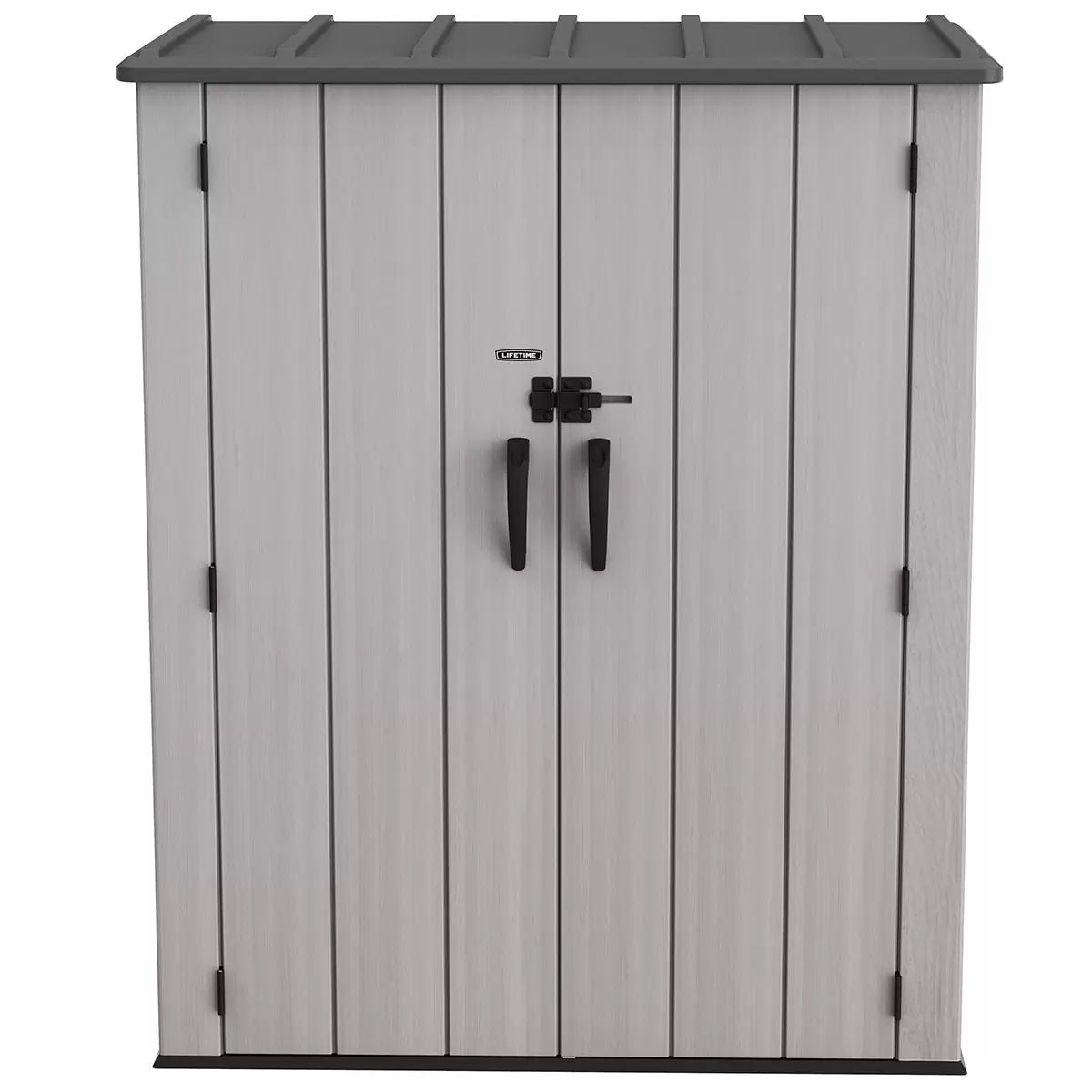 Lifetime Vertical Shed With Shelves 4
