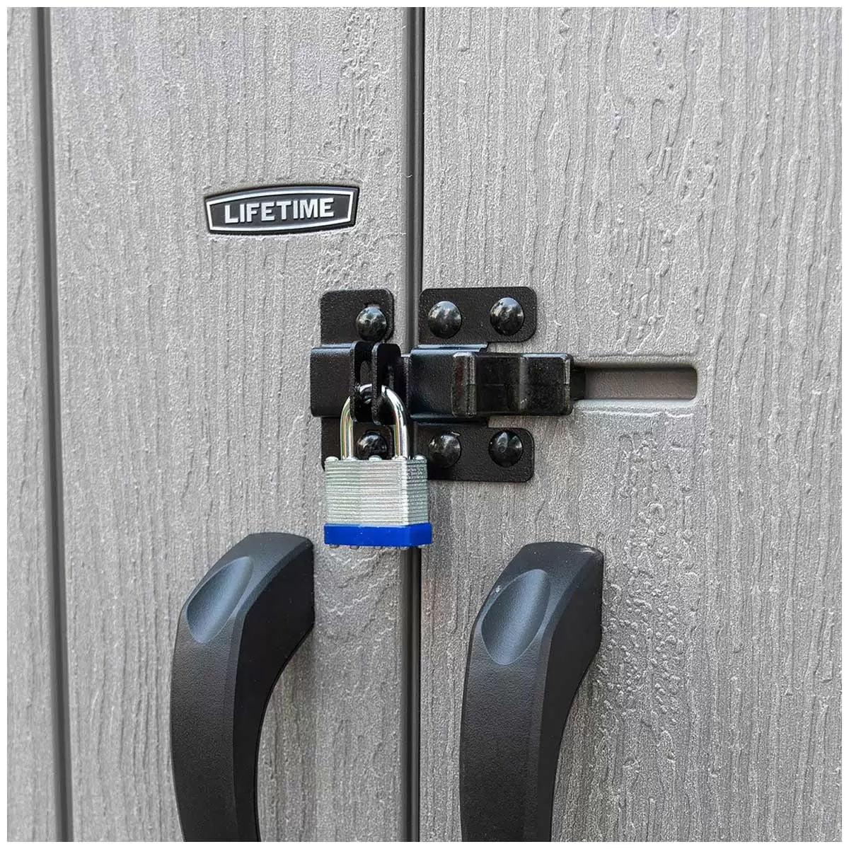 Lifetime Vertical Shed With Shelves 5