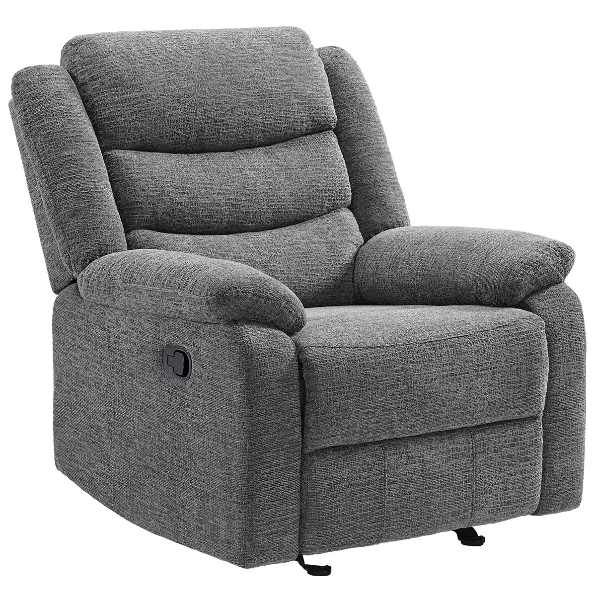 Fabric glider recliner 4