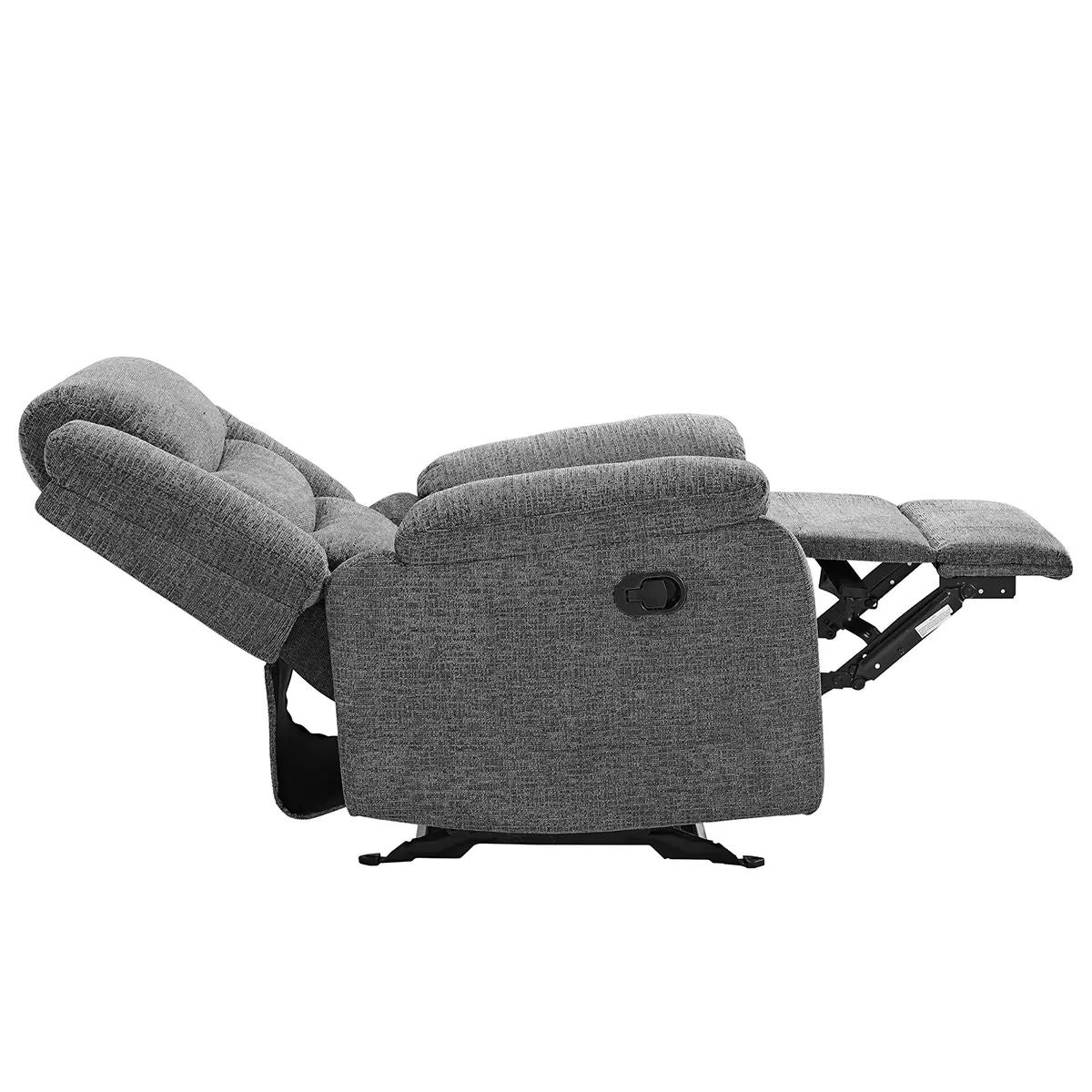 Fabric glider recliner 6