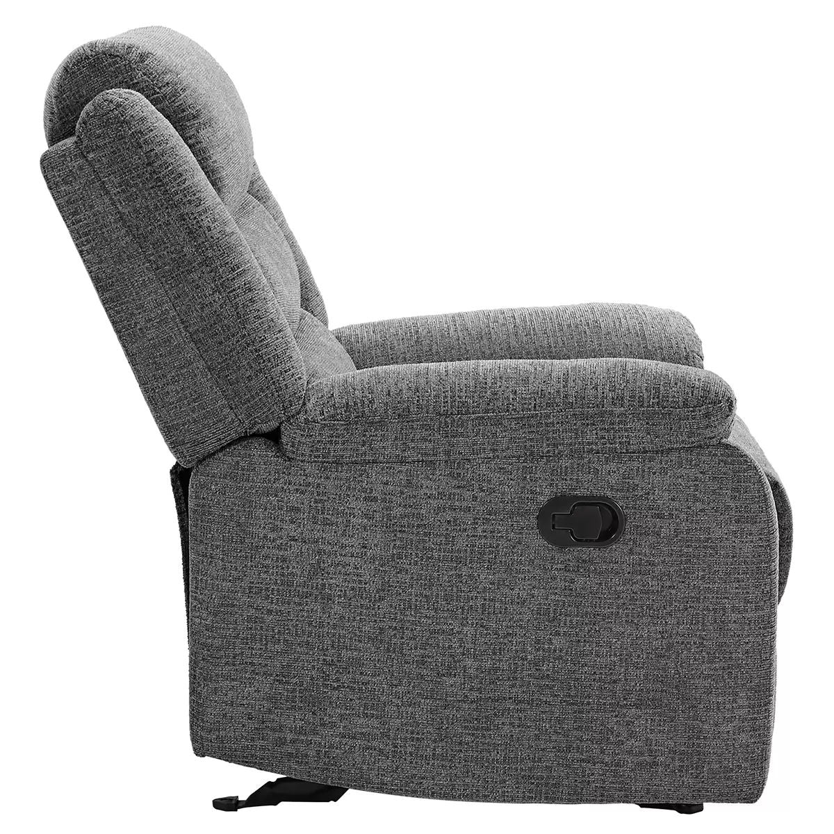 Fabric glider recliner 7
