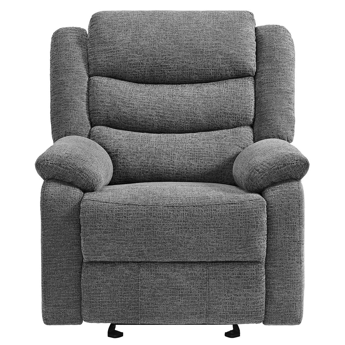Fabric glider recliner 9