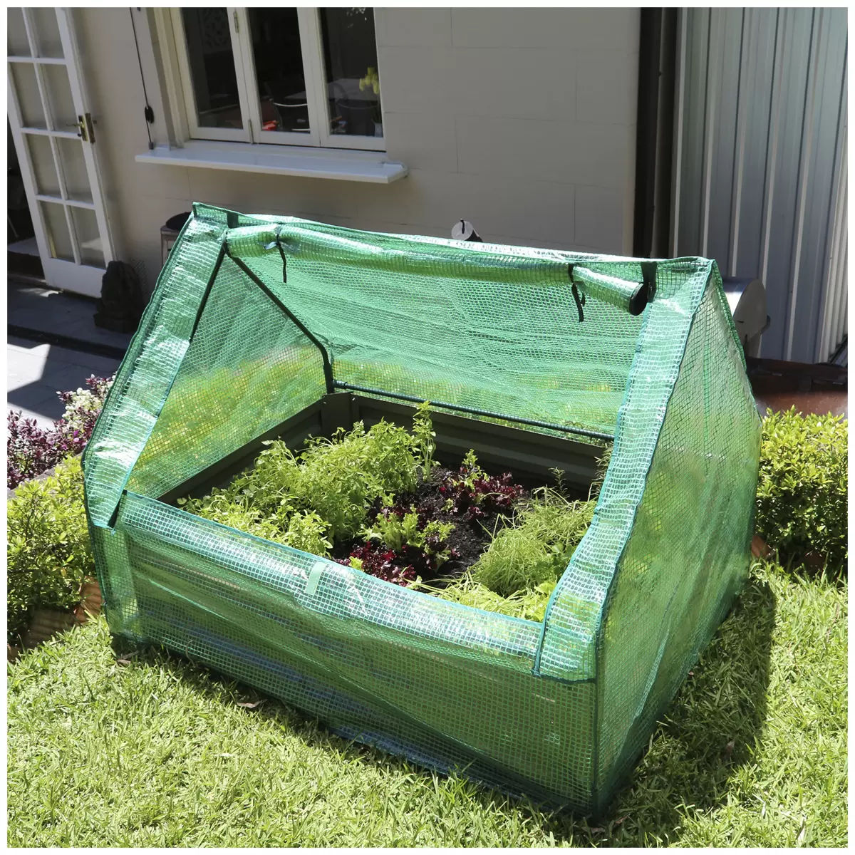 Raised Garden Bed Charcoal 120 X 90 x 30cm 3