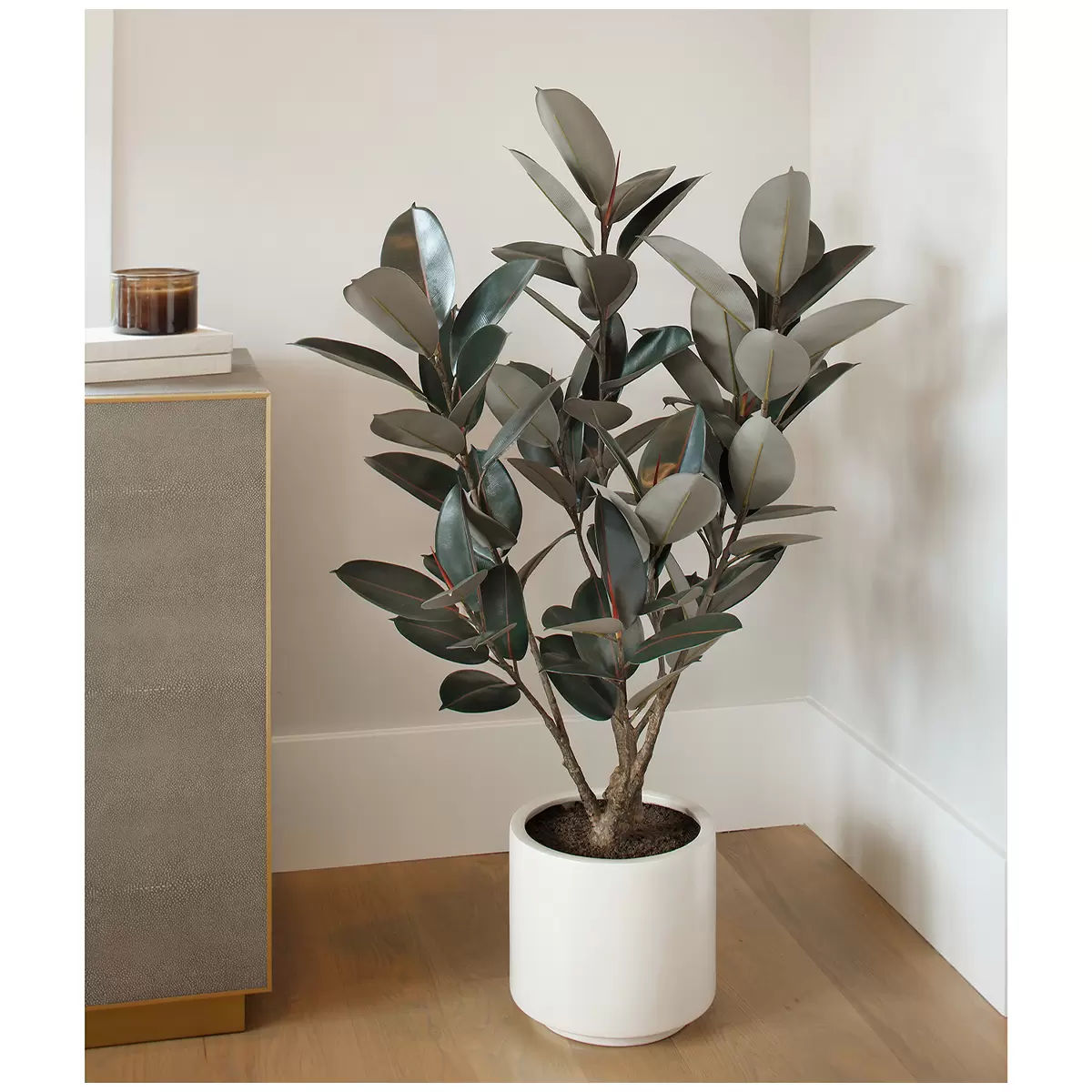 Artificial Rubber Tree 1.2M 3