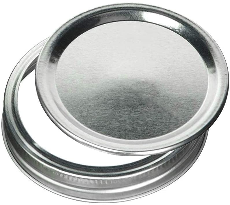 12 Pieces Canning Jars - 480ml Mason Jar Empty Glass Spice Bottles with Airtight Lids and Labels 6