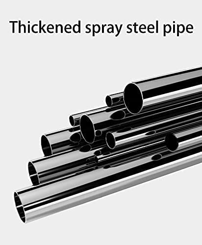 4-Tier Stainless Steel Shoe Rack Storage Organizer to Hold up to 15 Pairs of Shoes (55cm, Black) 6