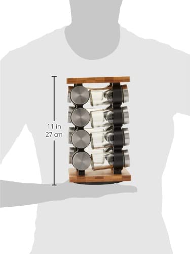 Spice Rack Organizer with 12 Pieces Jars for Kitchen 4