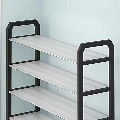 4 tier Shoe Rack Storage Organiser (White) 5