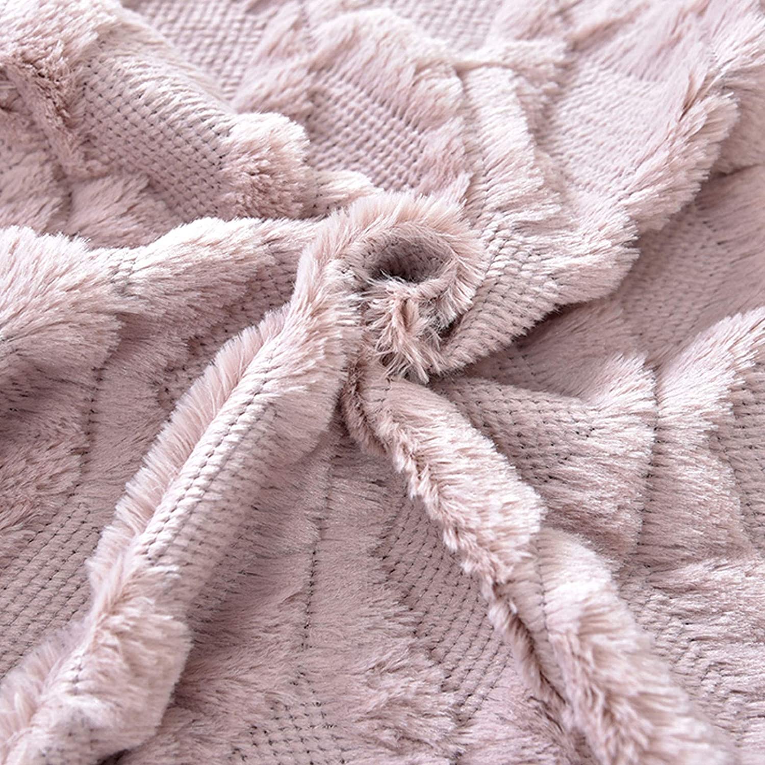 2 Pack Decorative Boho Throw Pillow Covers 45 x 45 cm (Pink) 5