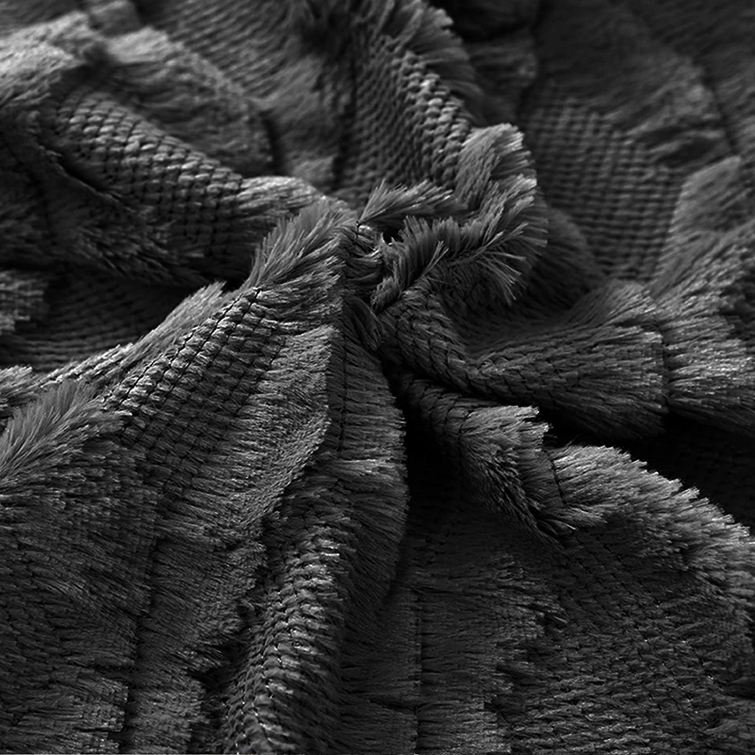 2 Pack Decorative Boho Throw Pillow Covers 45 x 45 cm (Black) 5