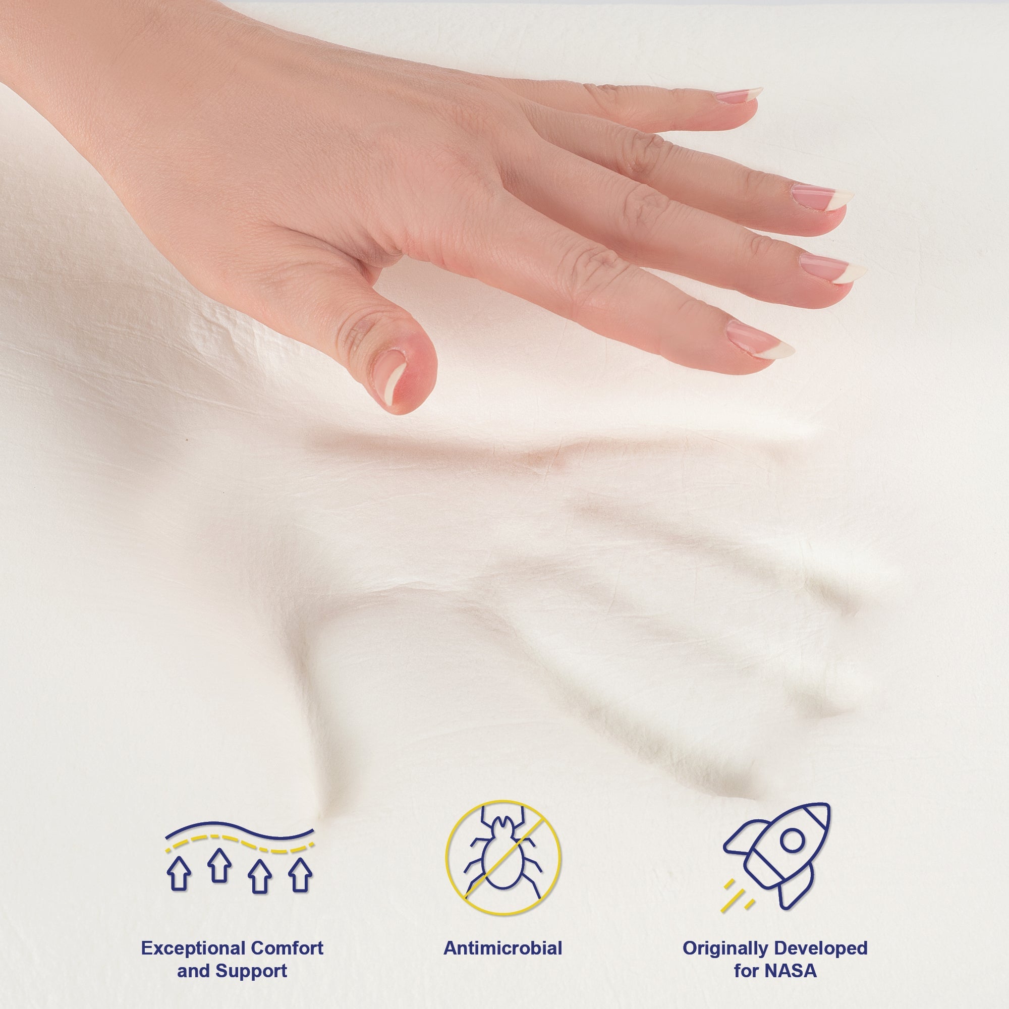 Boutique Double Mattress 7 zone Pocket Spring Memory Foam 6