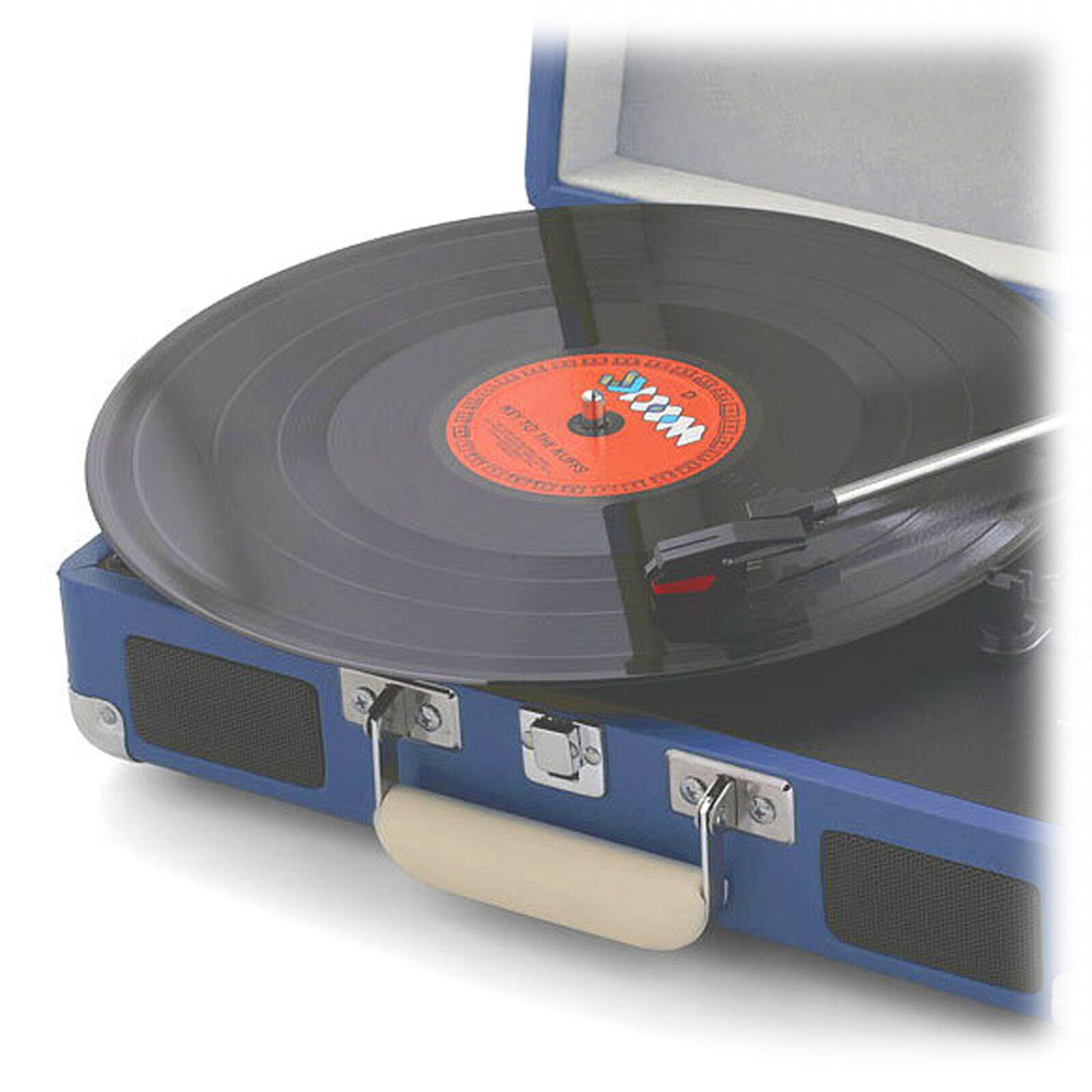 Crosley Cruiser Plus Bluetooth Turntable 3 Speed Blue 4