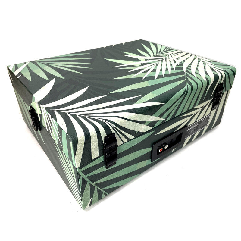 Crosley Voyager Turntable Record Player 3 Speed Bluetooth Tropical Fern Green 5