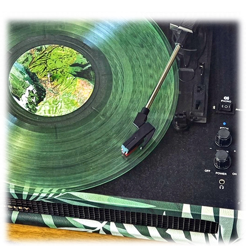 Crosley Voyager Turntable Record Player 3 Speed Bluetooth Tropical Fern Green 6