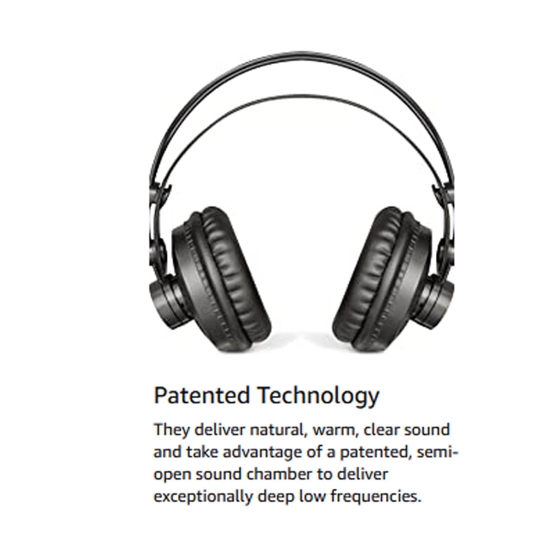 Presonus HD7 Monitor Studio Wired Headphones with Bonus Broadcast Pack 4