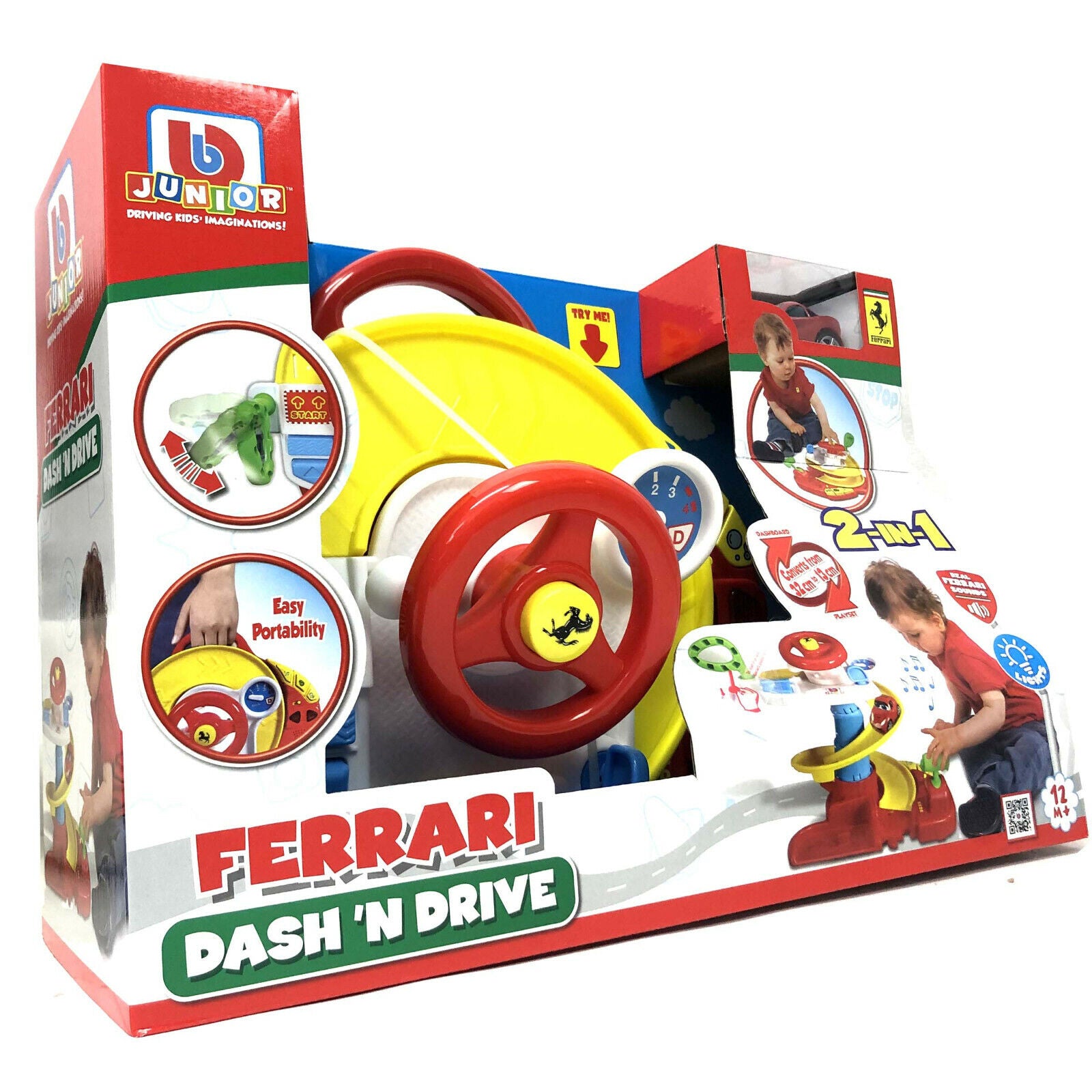 BB Junior Ferrari Dash 2 in 1 Driving Tower with Car 6