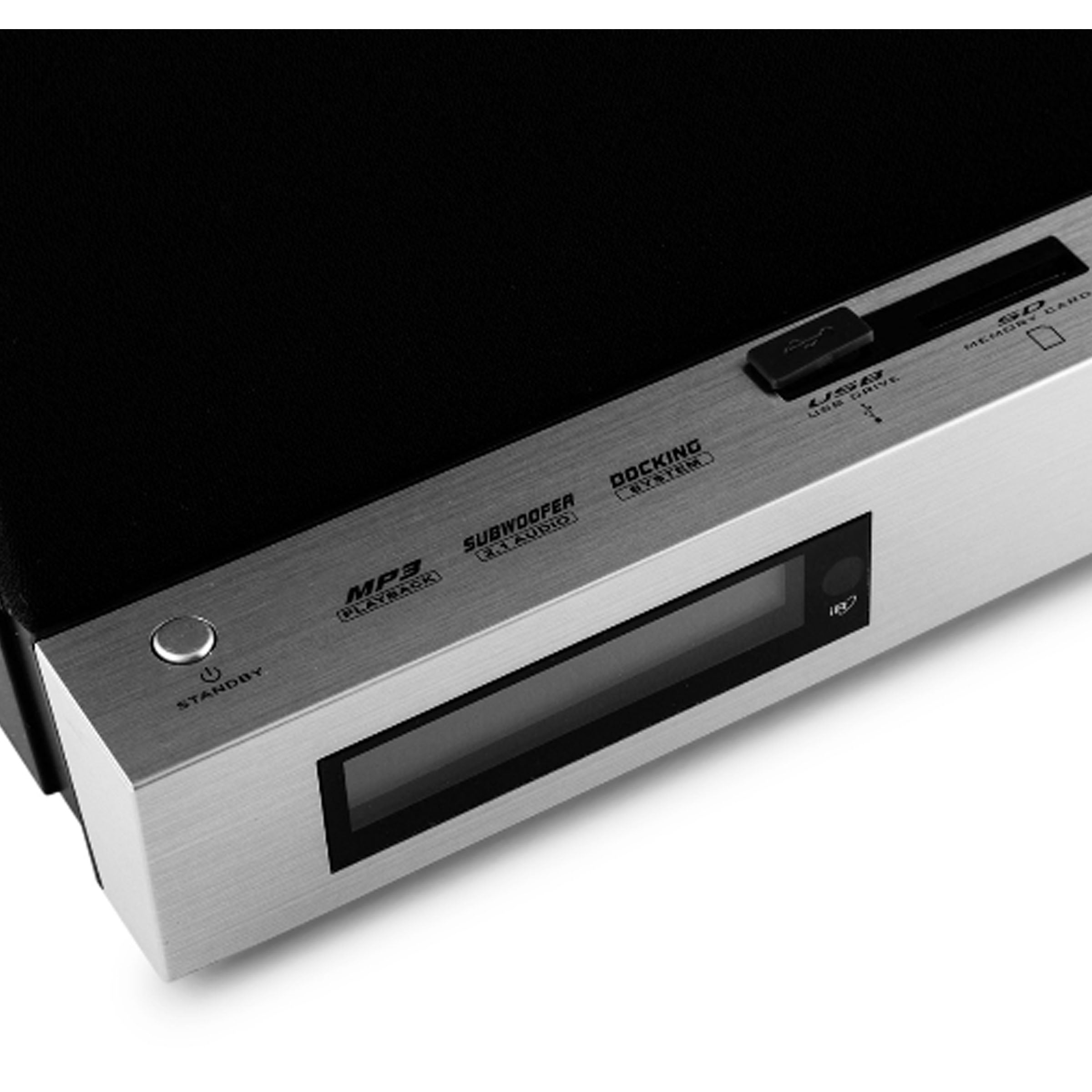 Palsonic 2.1 Premium Sound Music System USB SD Aux-in FM Radio Alarm Clock 25w RMS 4