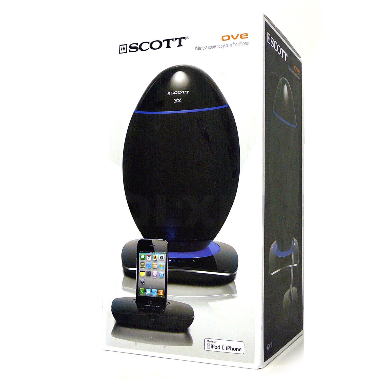 Scott 2.4Ghz Wireless OVE Speaker System USB SD Bluetooth 20w RMS 6