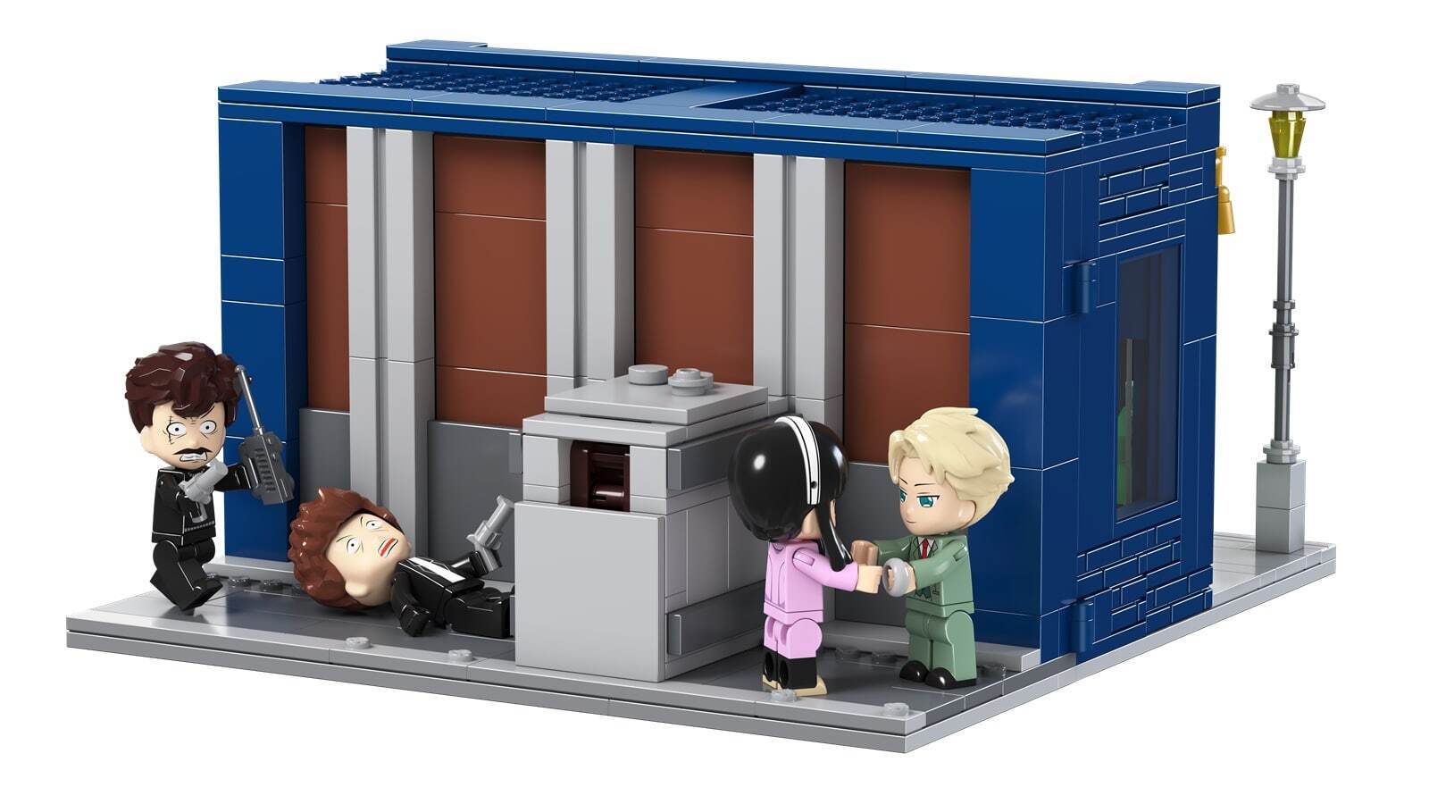 Kalos Spy X Family Forger Family's Adventure Building Block Set Tailor Shop 3