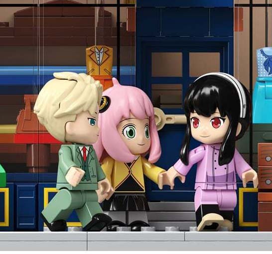 Kalos Spy X Family Forger Family's Adventure Building Block Set Tailor Shop 6