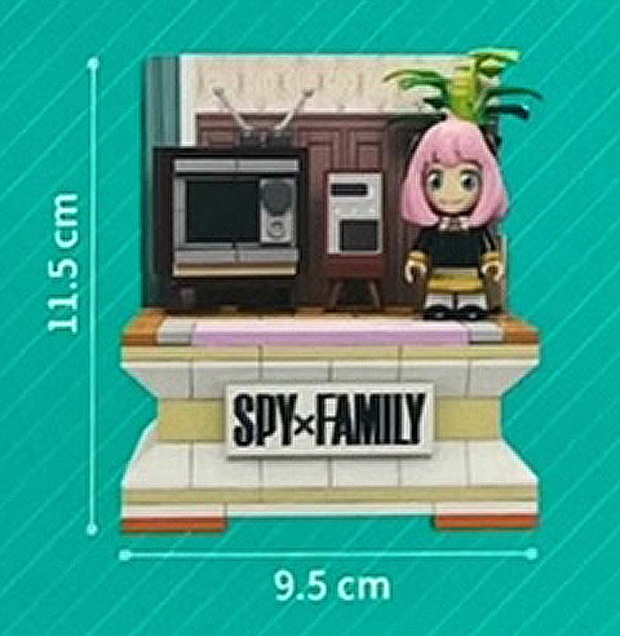 Kalos Spy X Family Anya Forger Building Block Bluetooth Speaker 5