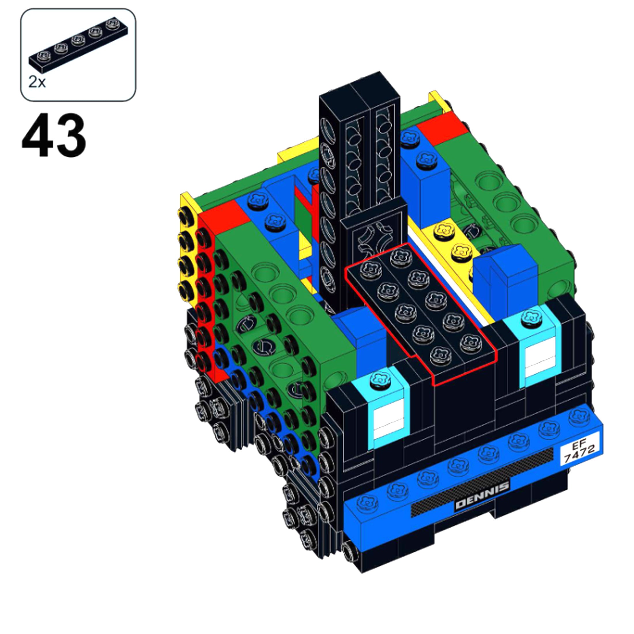 Kalos Hong Kong Machines Robot Bus Dennis Building Block Set 786pcs 14+ 4