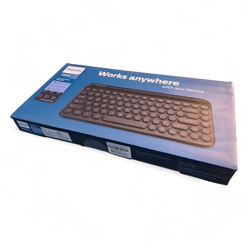 Philips Wireless Compact Keyboard BT 2.4Ghz Bluetooth Multi Device SPK6624 7