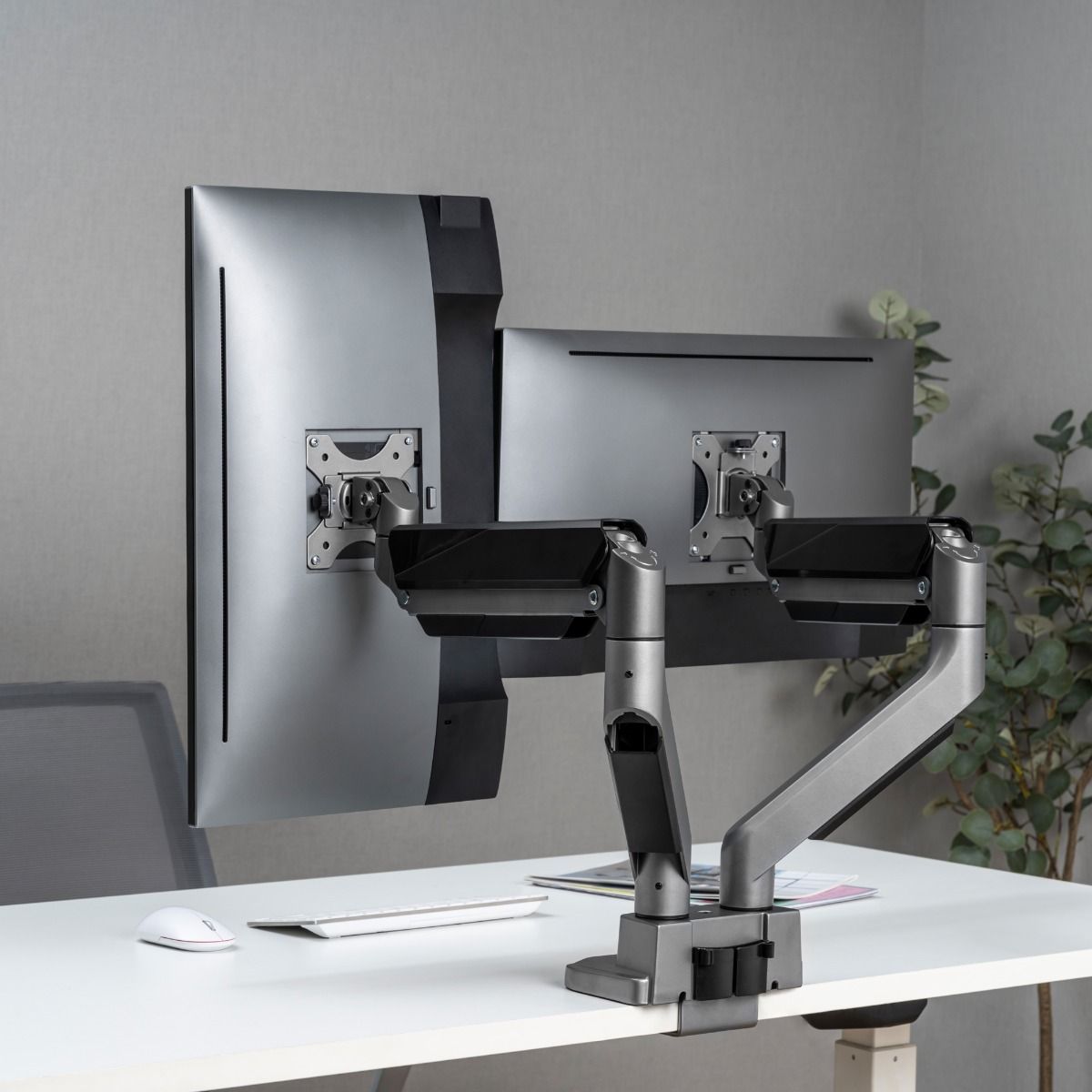 activiva Heavy Duty Dual Monitor Screen Gas Spring Monitor Arm 6
