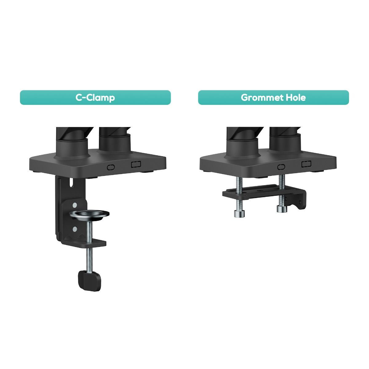 activiva Ergolife Dual-Screen Gas Spring Monitor Arm 6
