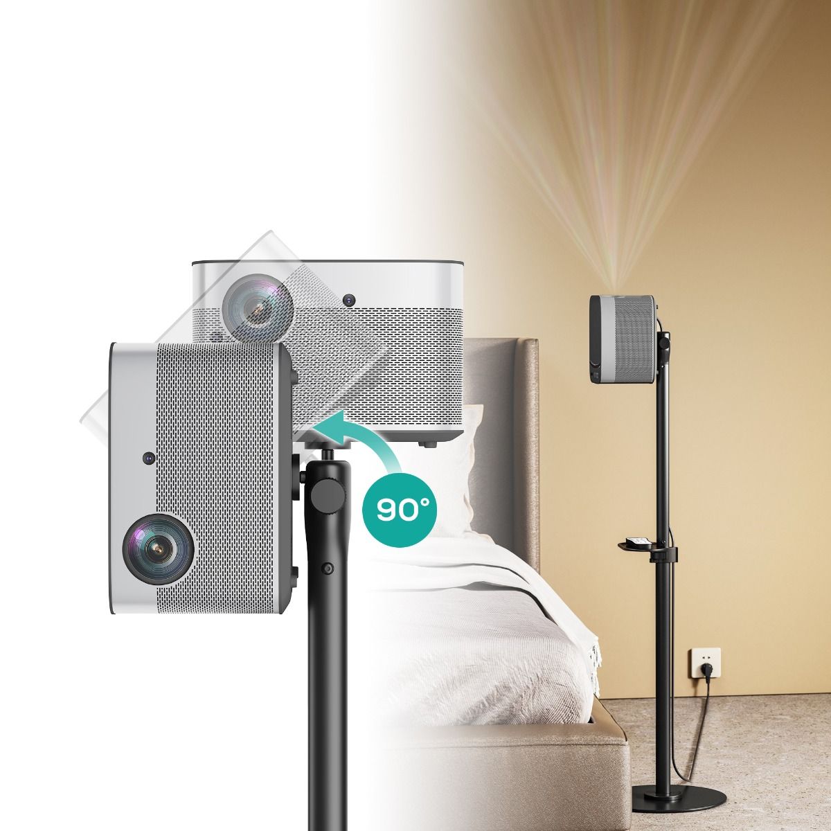 activiva Universal Mini Projector Floor Stand 3
