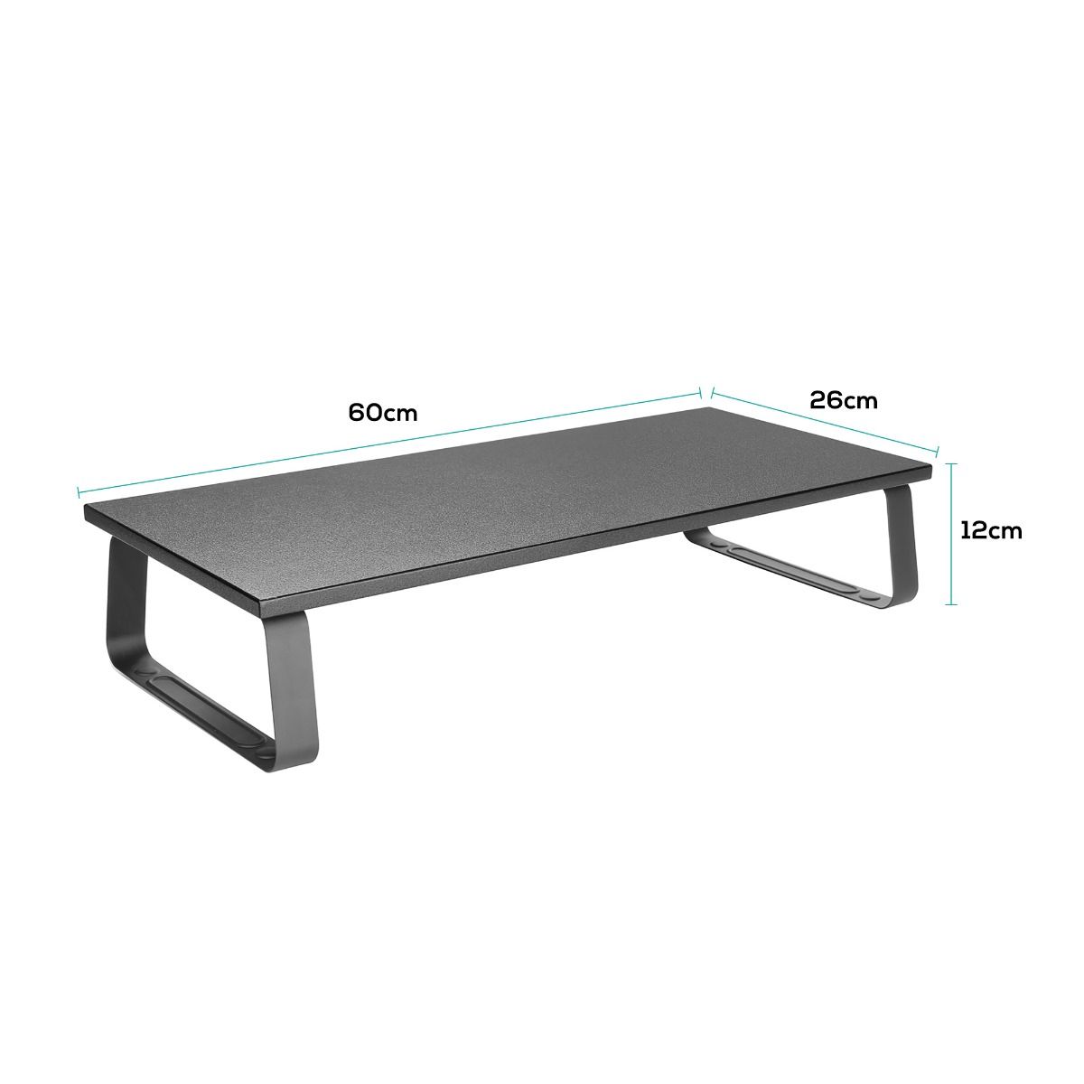 activiva Ergolife Black Monitor Stand Riser 7