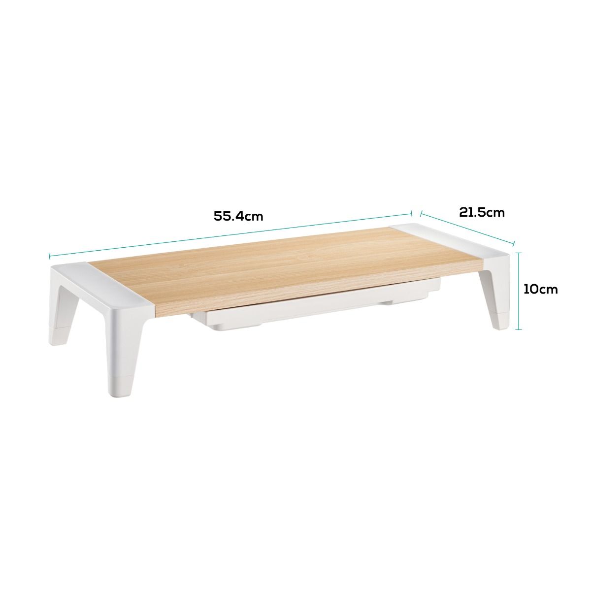 activiva Ergolife Monitor Stand Riser with Storage Drawer 7