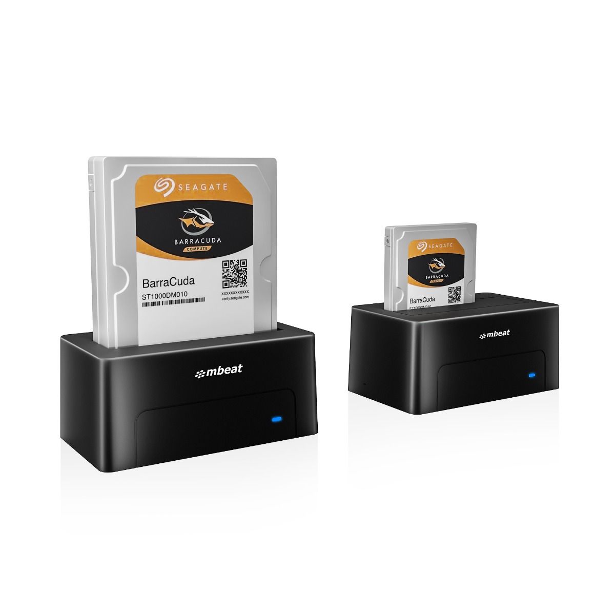 mbeat D1 USB 3.0 3.5" & 2.5" SATA HDD Docking Station - Black 3