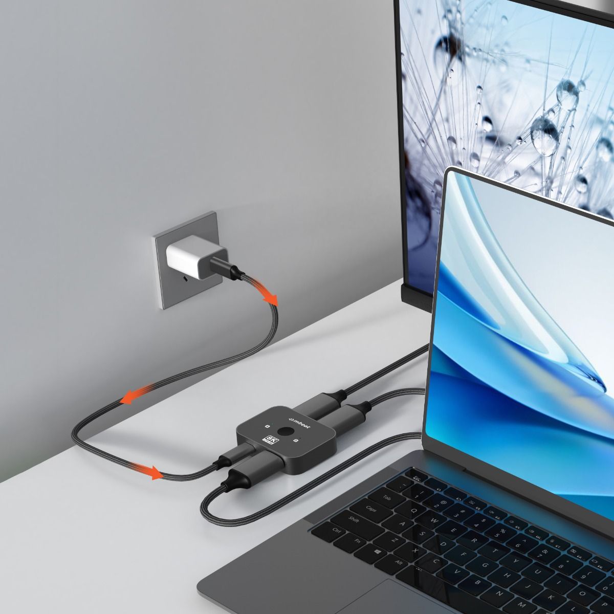 mbeat 8K Bi-directional HDMI 2.1 Switch 2 In 1 Out/1 In 2 Out 5