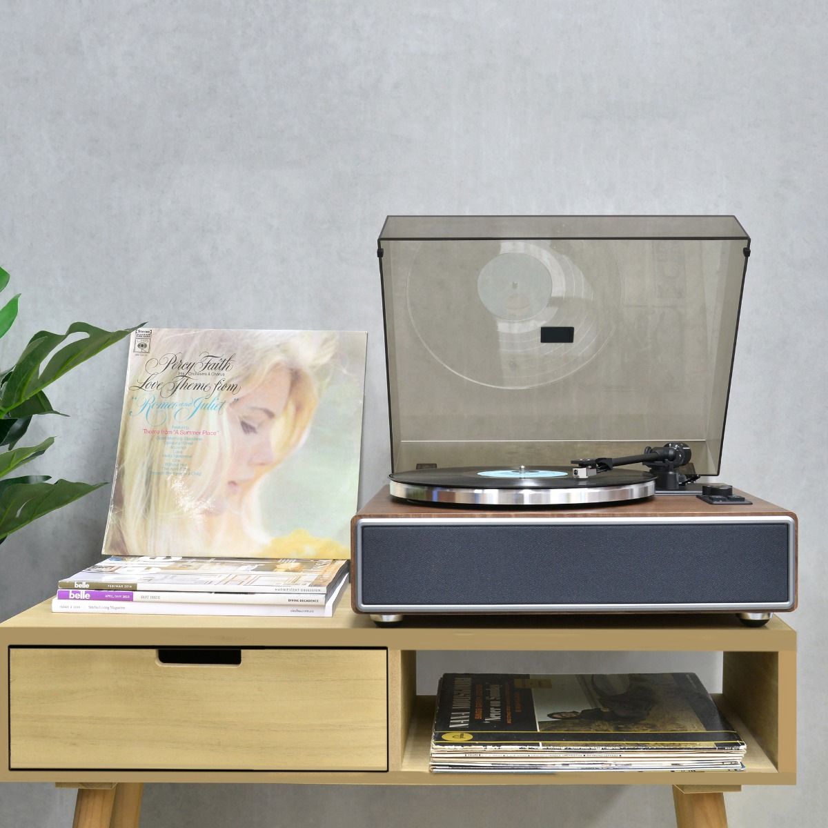 mbeat Hi-Fi Turntable with Built-In Bluetooth Receiving Speaker 7