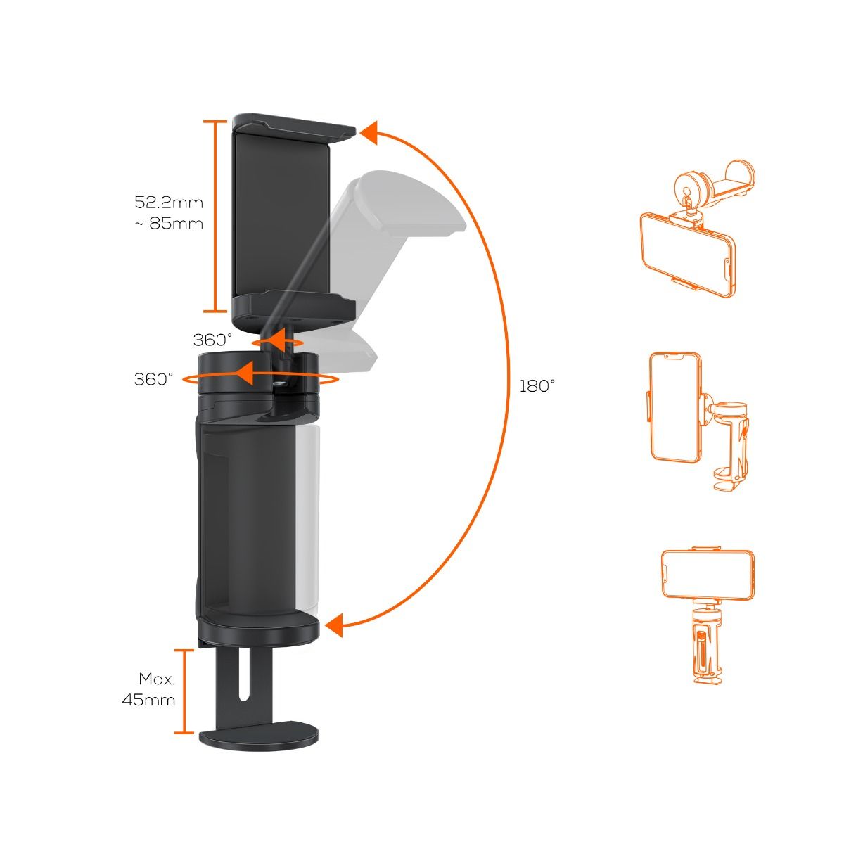 mbeat Portable Travel Phone Holder 3