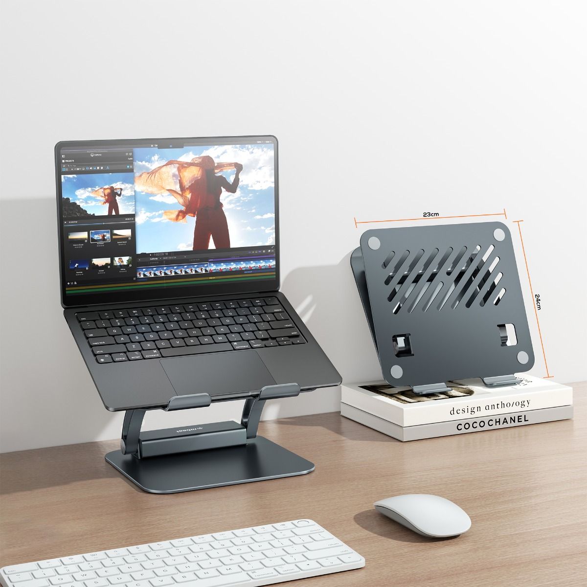 mbeat Stage P6 Laptop Stand with USB-C Dock 6