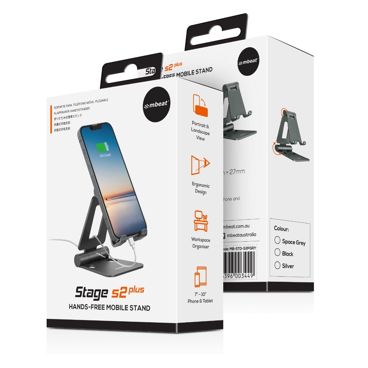mbeat Stage S2+ Hands-Free Mobile Stand 6