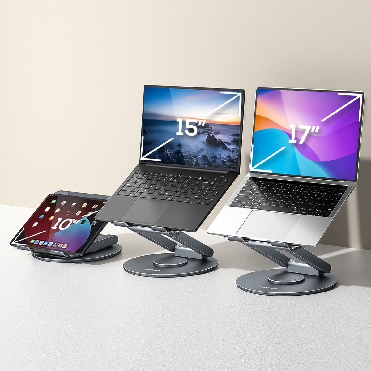mbeat Stage S9 Rotating Laptop Stand with Telescopic Height Adjustment 6
