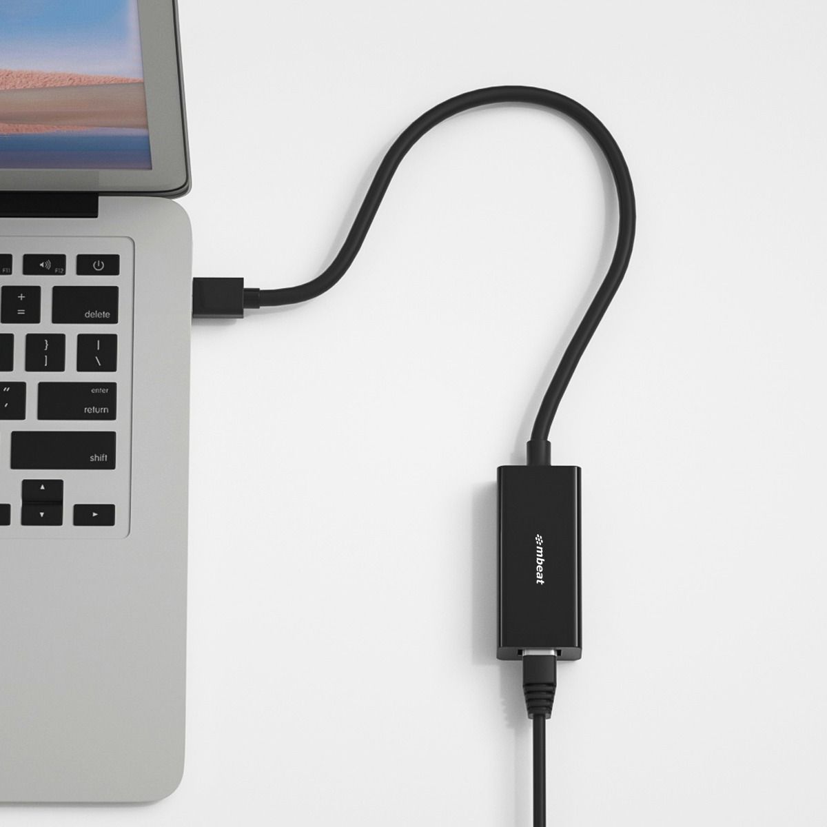 mbeat USB 3.0 Gigabit LAN Ethernet Adapter - Black 3